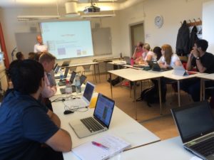 image of people in a class